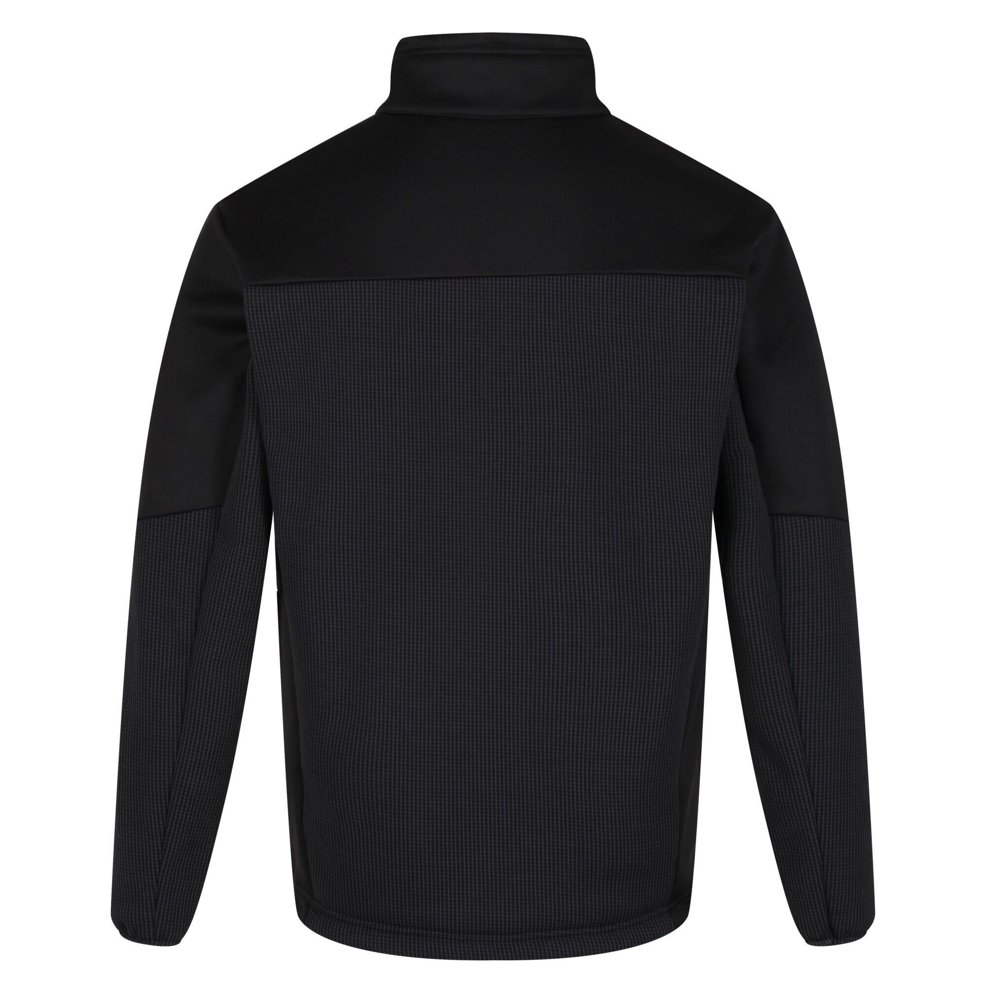 Men's HIGHTON fleece jacket (Black / Ash)