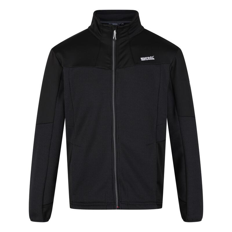 Veste polaire HIGHTON Homme (Noir / Cendre)