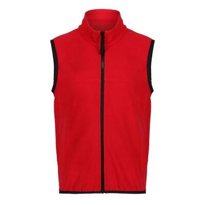 Microfleece bodywarmer voor kinderen/kinderen (klassiek rood)