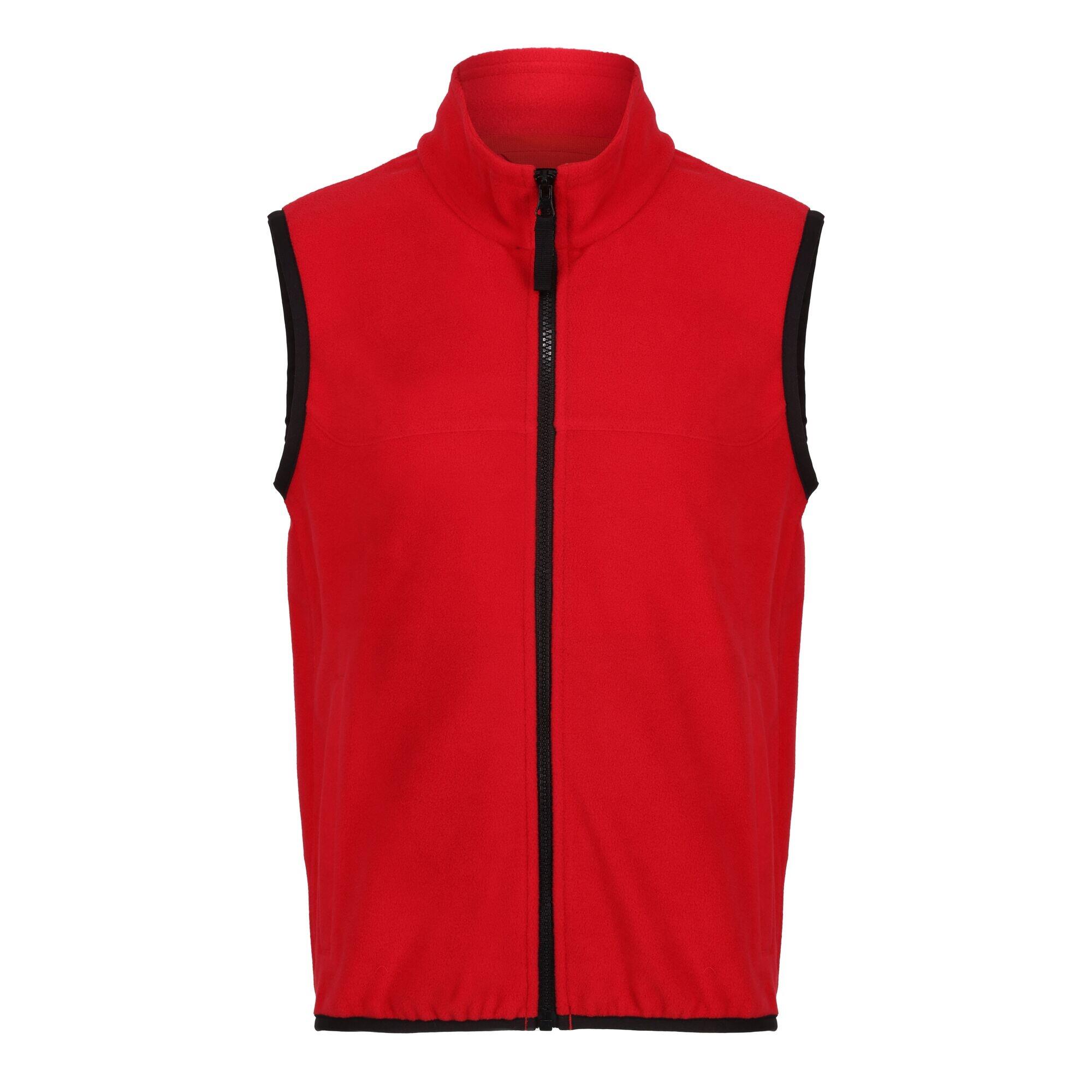 Children's sleeveless jacket (Classic red)