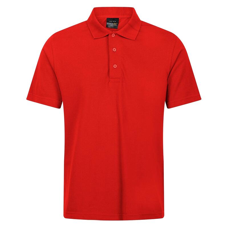 "Pro 6535" Poloshirt für kurzärmlig Herren Rot