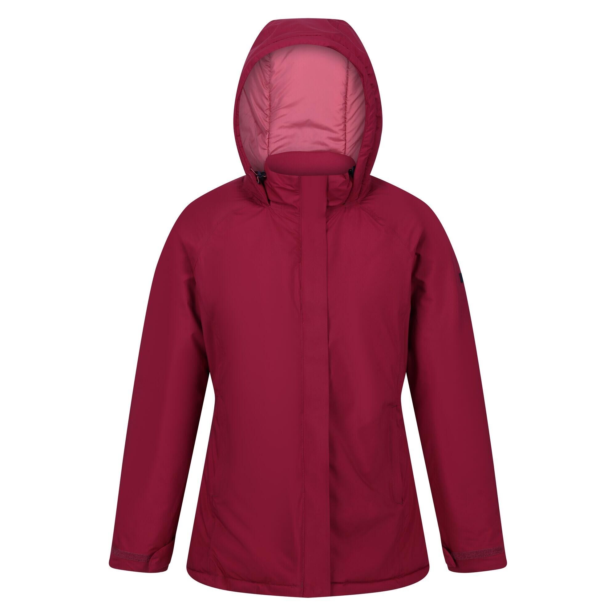 REGATTA Womens/Ladies Sanda III Waterproof Jacket (Rumba Red)