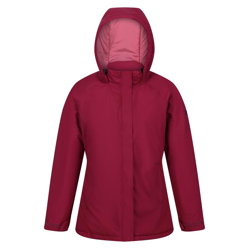 Veste imperméable SANDA Femme (Rouge foncé)