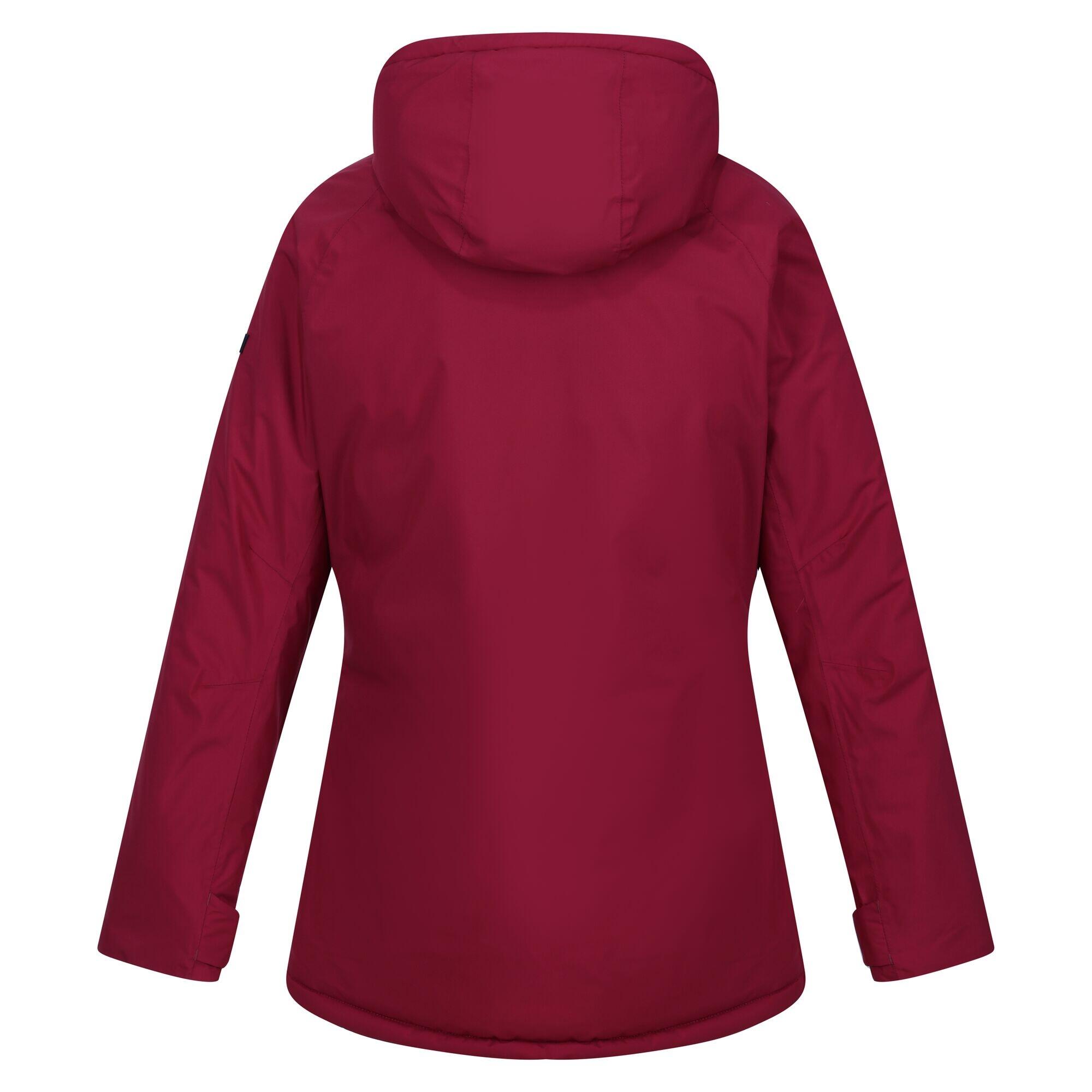 Womens/Ladies Sanda III Waterproof Jacket (Rumba Red) 2/5