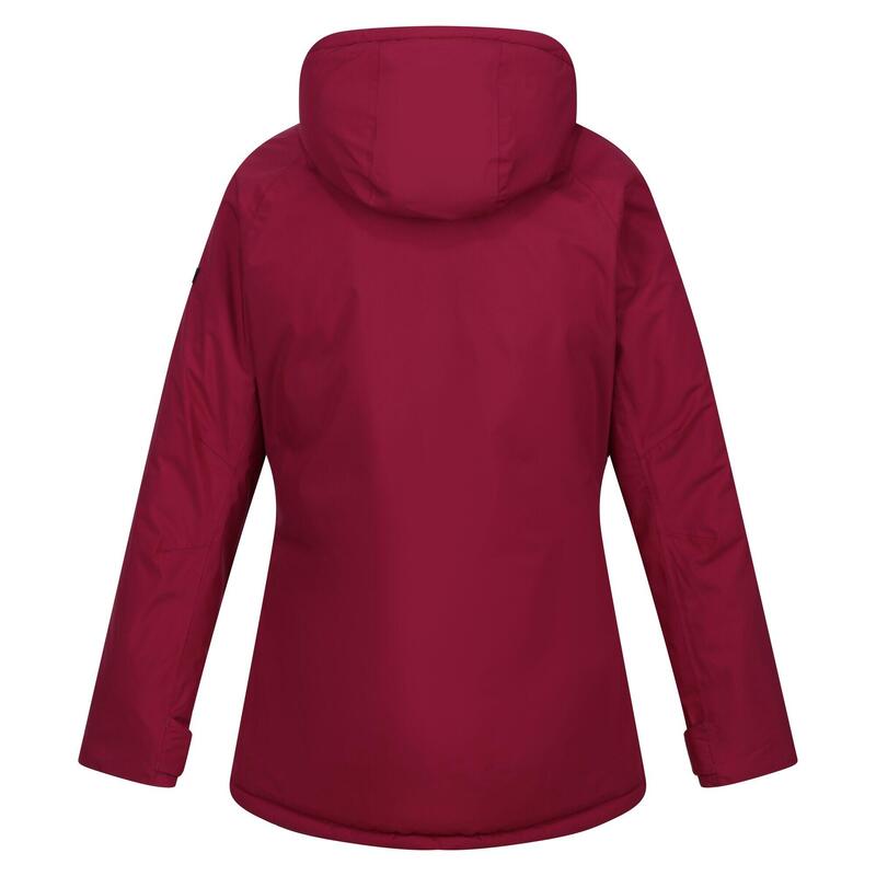 Veste imperméable SANDA Femme (Rouge foncé)