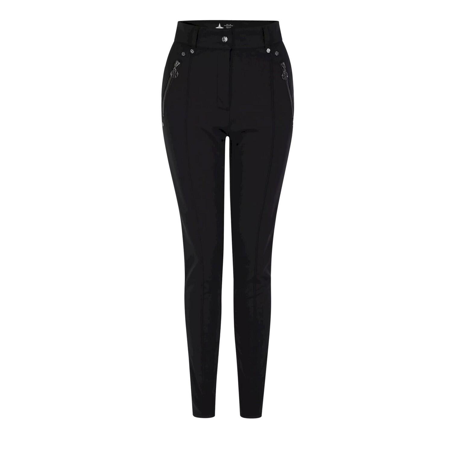 Womens/Ladies Julian Macdonald Regimented Ski Trousers (Black) 1/5