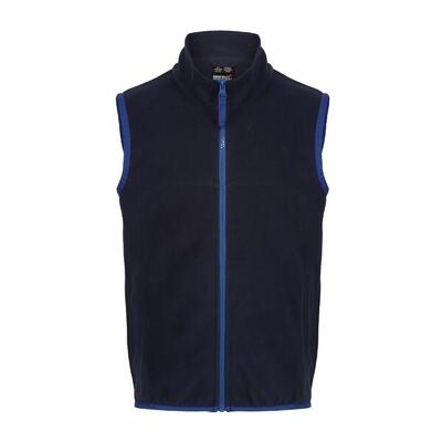 Microfleece bodywarmer voor kinderen/kinderen (marine)