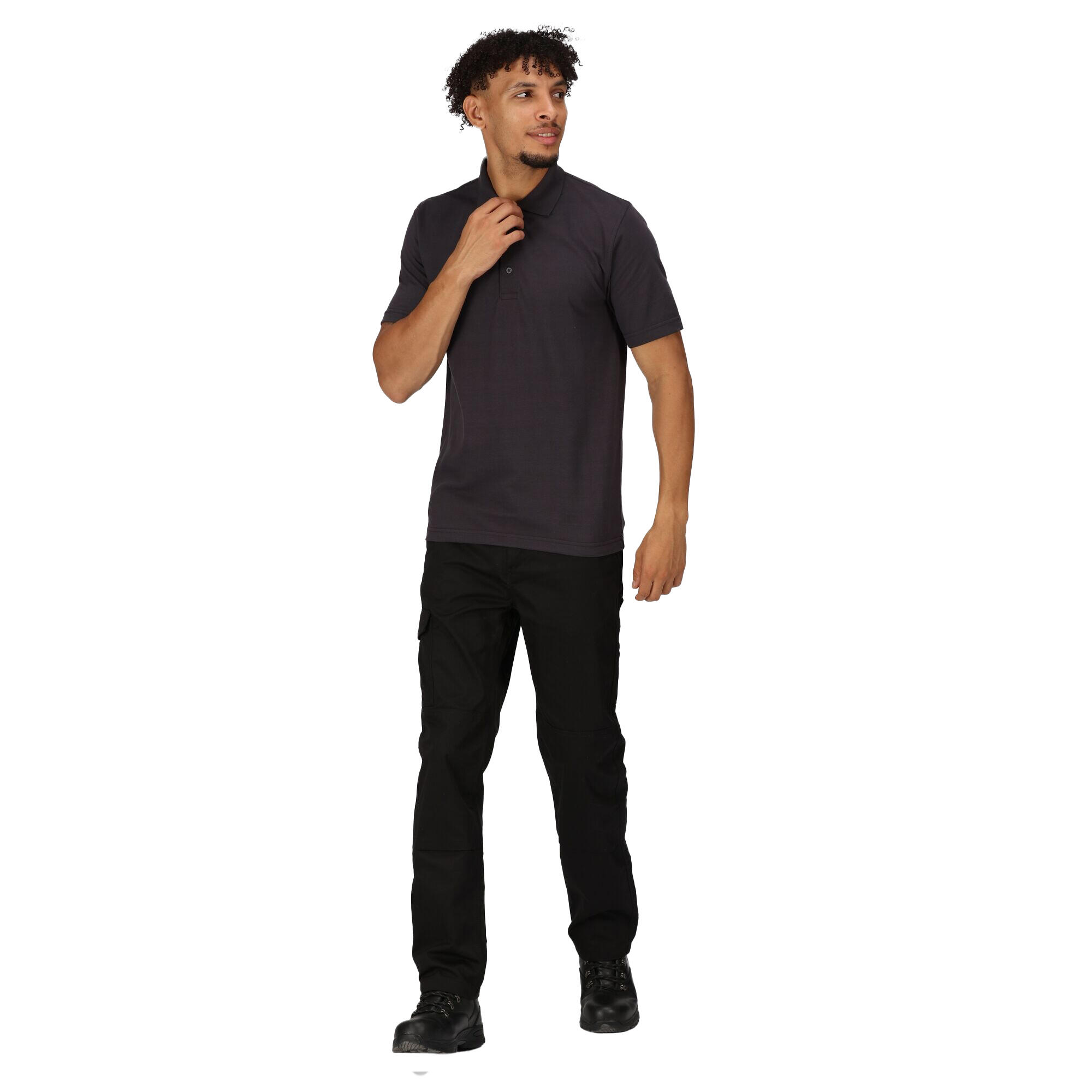 Polo Manches Courtes Homme (Gris Phoque) 4/5
