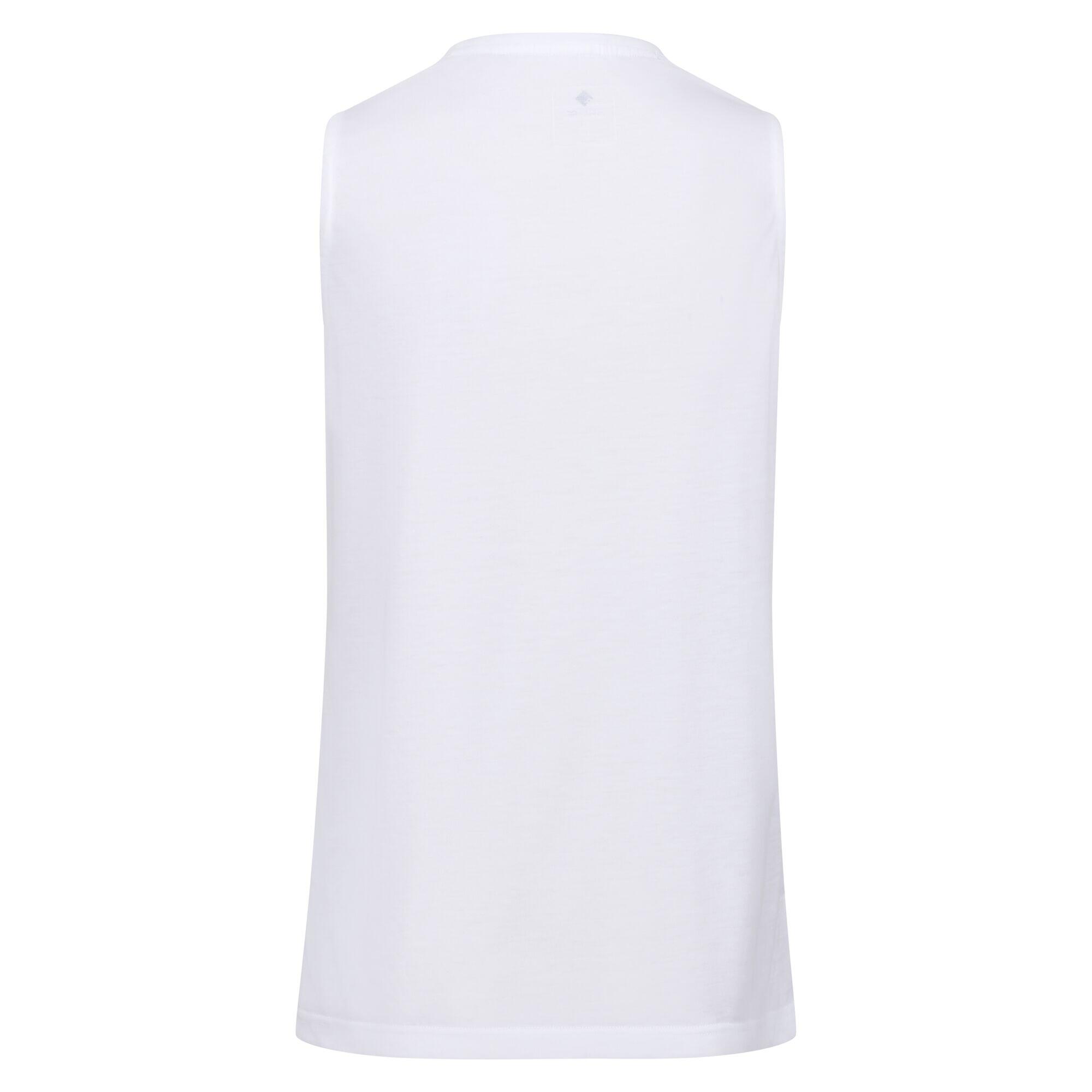 Womens/Ladies Freedale II Graphic Print Vest Top (White) 2/5