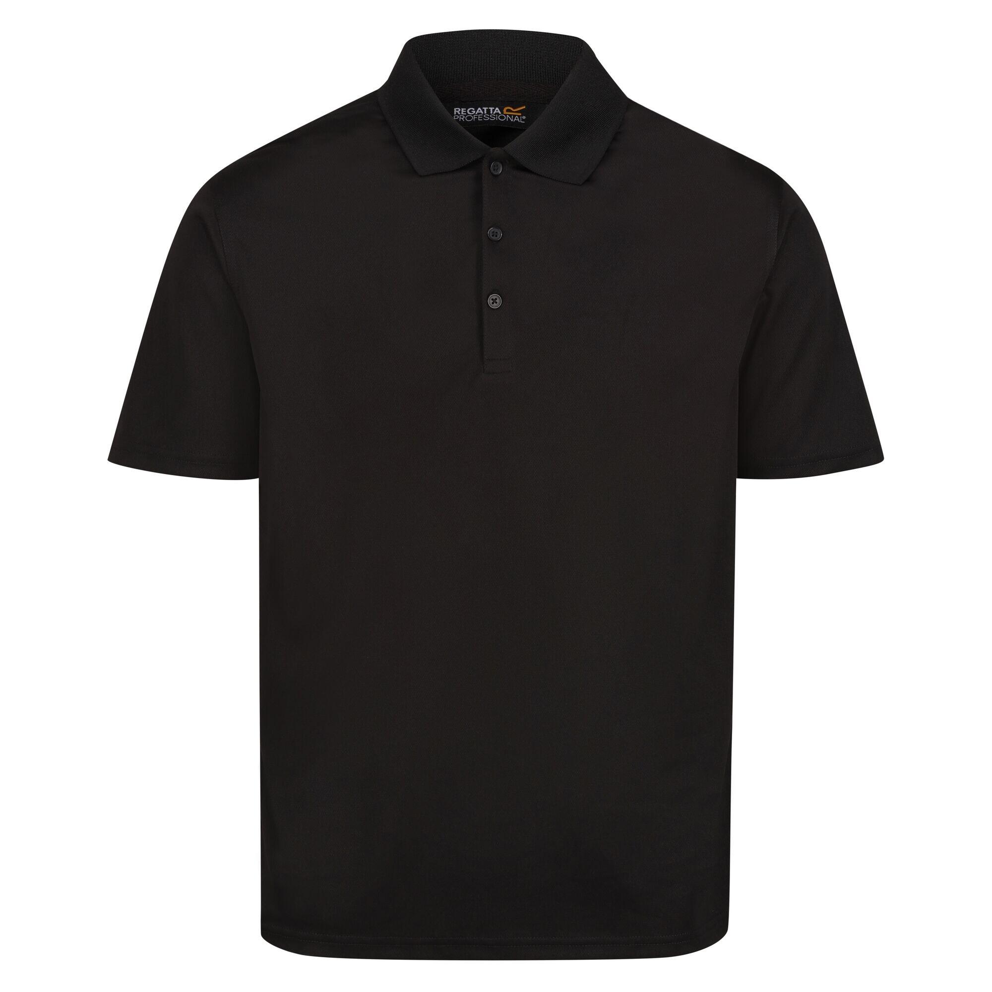 REGATTA Maglietta Polo Assorbe L'ummidita' Uomo Regatta Professional Nero