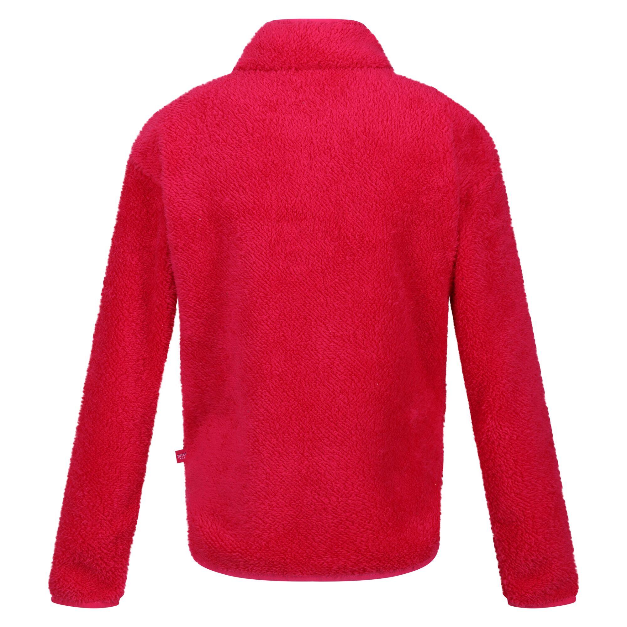 Children's KALLYE fleece jacket (Fluorescent pink)