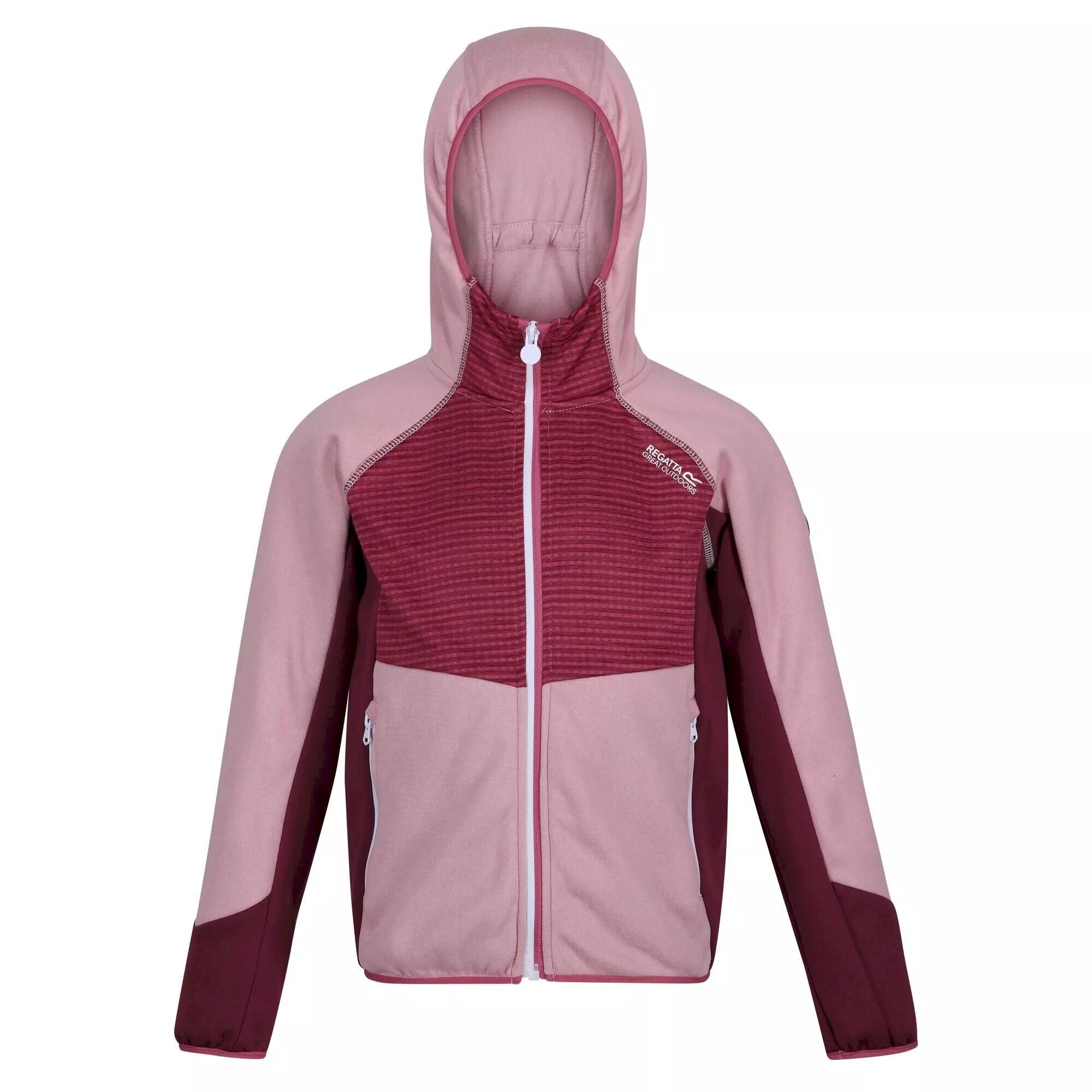 REGATTA Childrens/Kids Prenton Lightweight Fleece Jacket (Fragrant Lilac/Violet/Amaranth