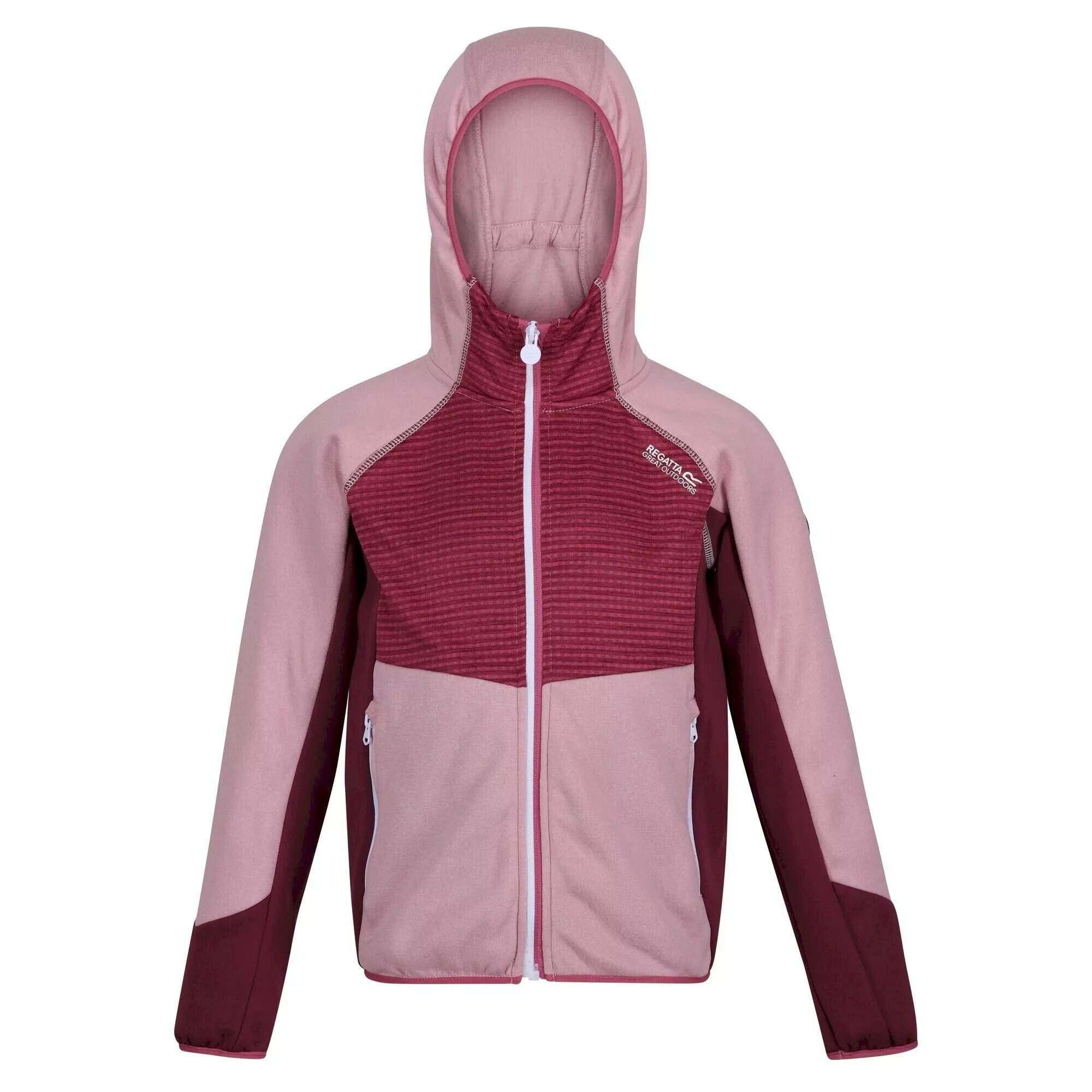 Children's PRENTON fleece jacket (Lilac / Violet / Purple)