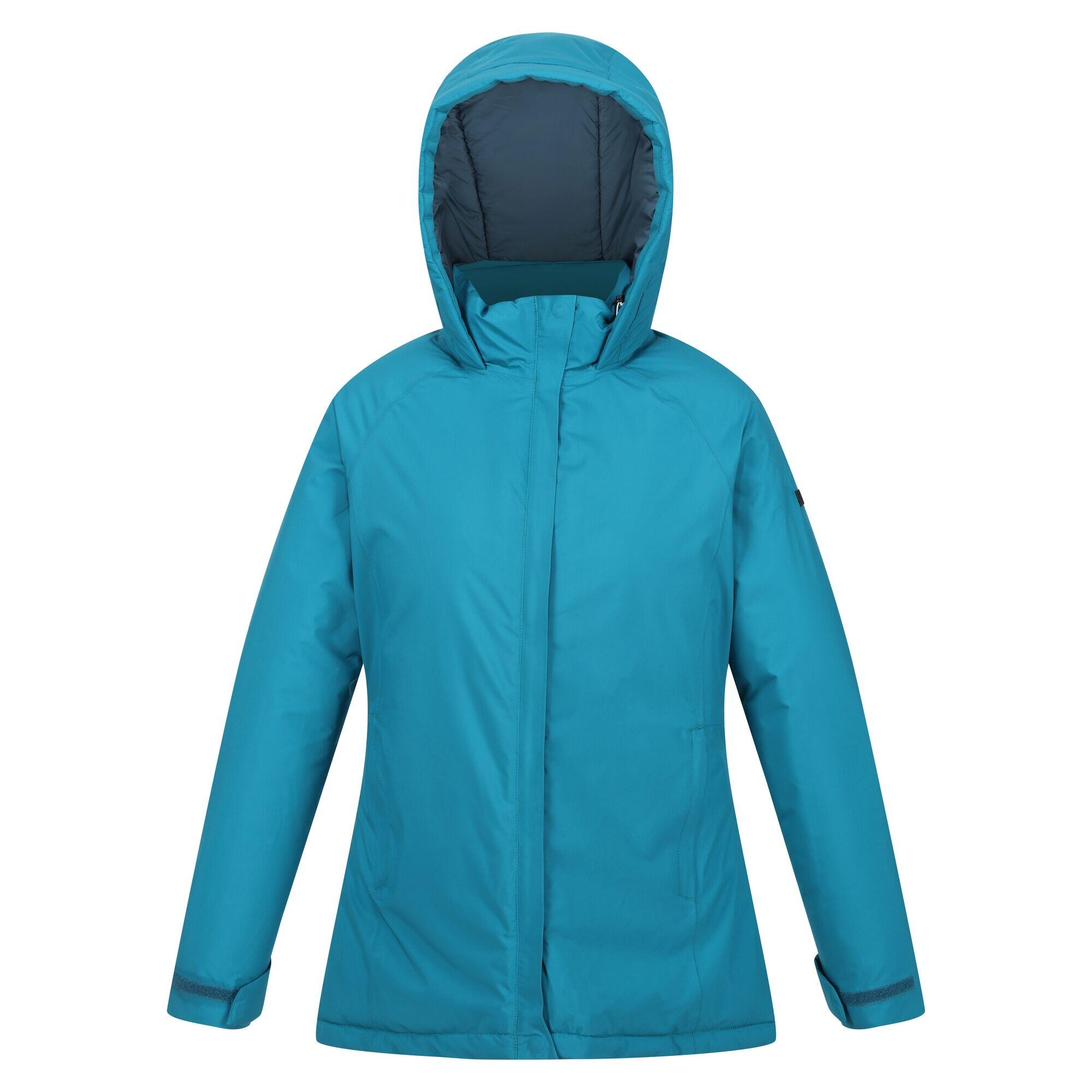 Women's SANDA waterproof jacket (Dark teal)