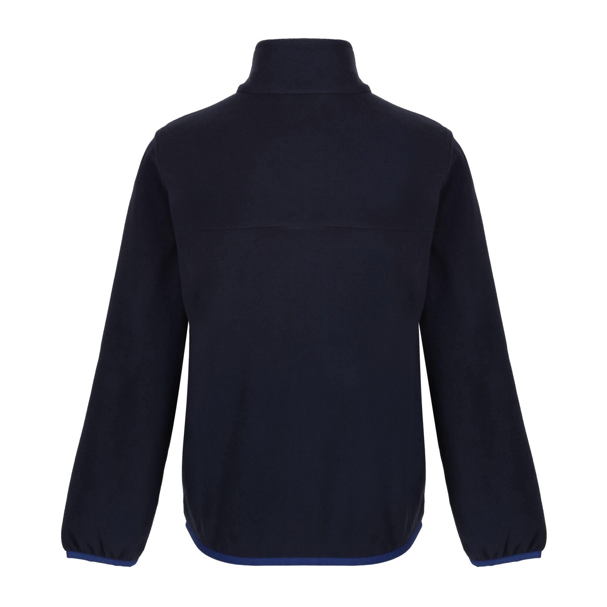Kinder/Kids Microfleece Full Zip Fleecejack (Marine) 2/4