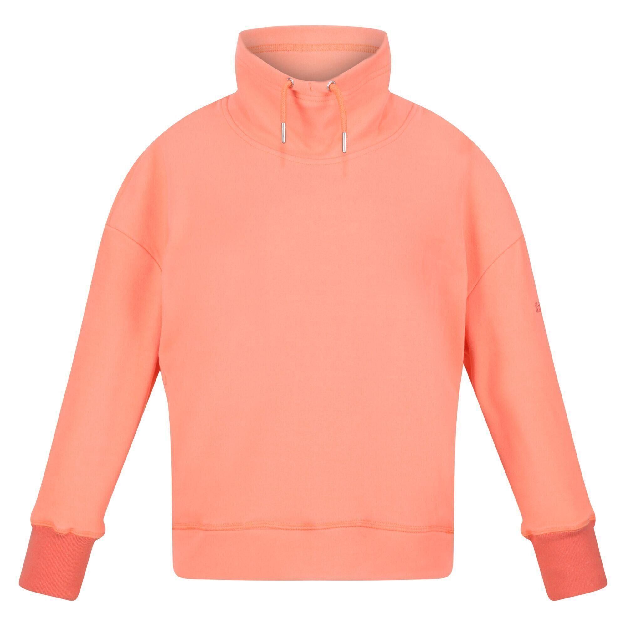 REGATTA Childrens/Kids Laurden Overhead Fleece (Fusion Coral)