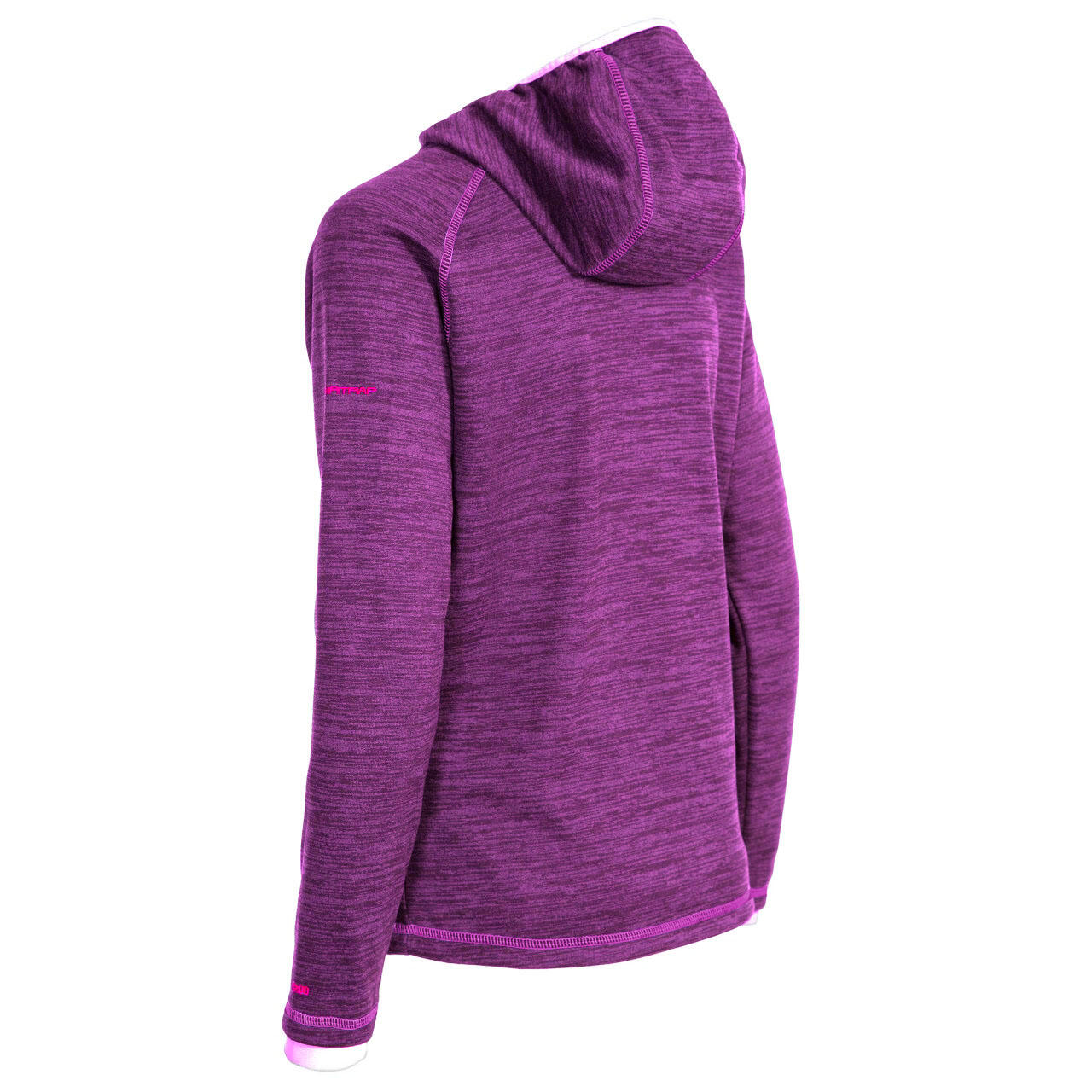 Womens/Ladies Riverstone Fleece Jacket (Purple Orchid Marl) 2/4