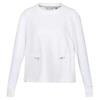 Dames Narine Marl Sweatshirt (Wit)