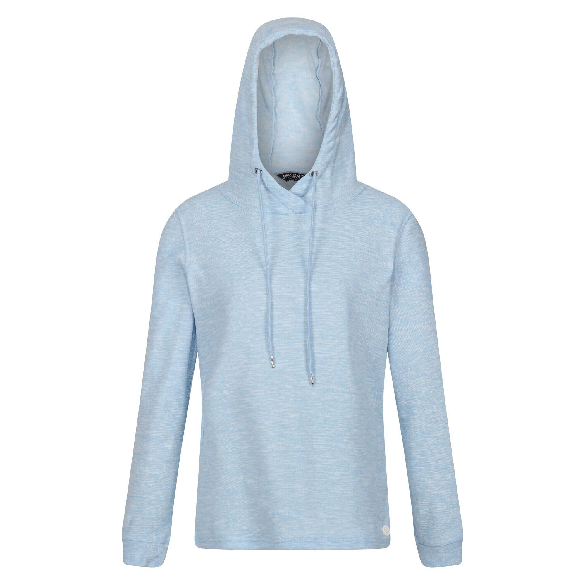 REGATTA Womens/Ladies Azaelia Marl Lightweight Hoodie (Powder Blue)