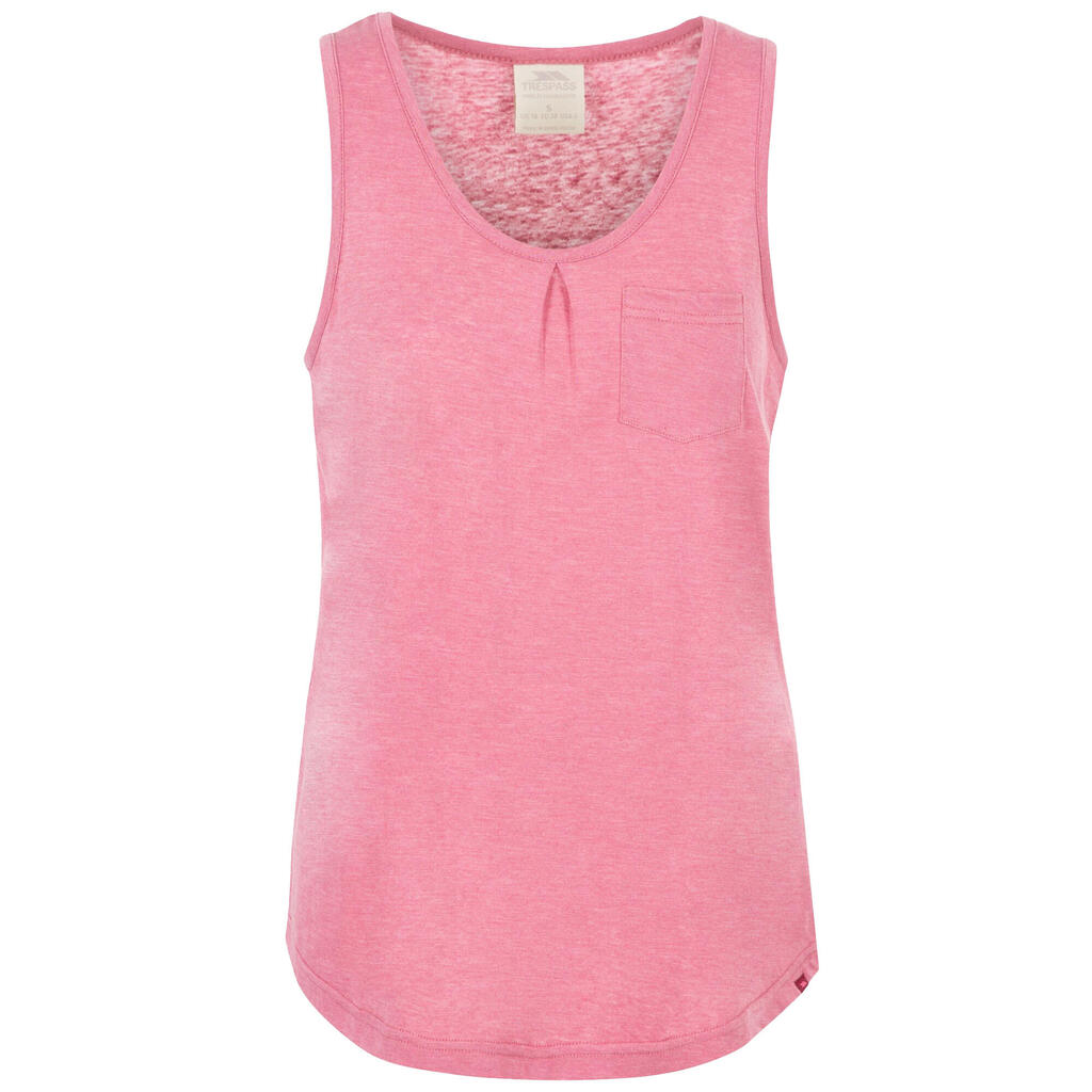 Womens/Ladies Fidget Sleeveless Vest (Rose Blush Marl)