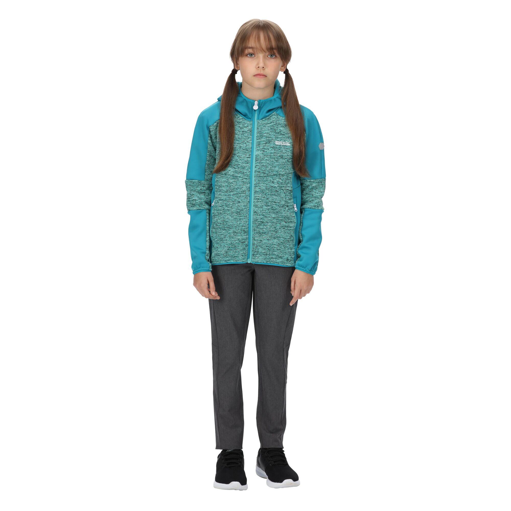 Childrens/Kids Dissolver V Fleece (Turquoise/Enamel) 4/5