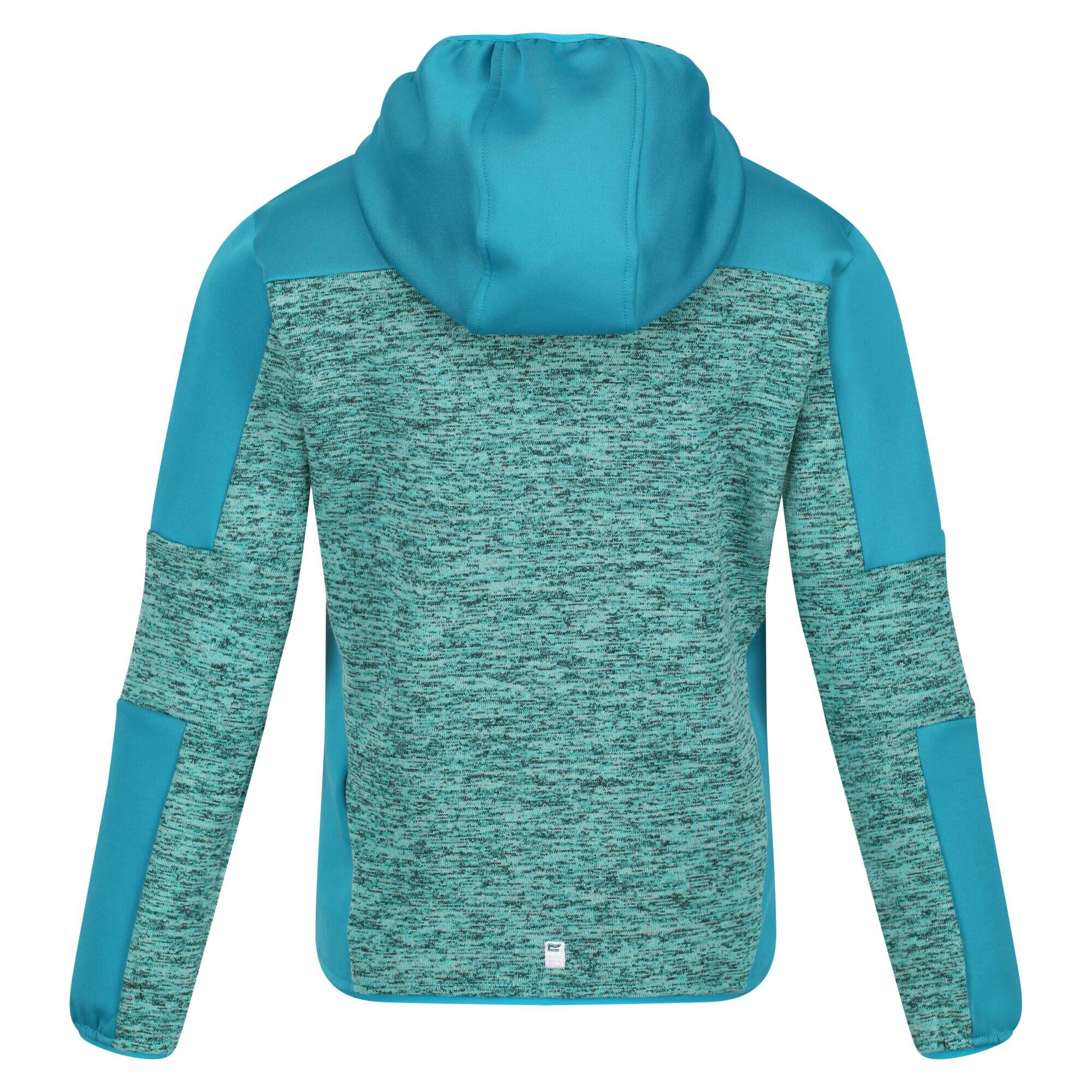 Childrens/Kids Dissolver V Fleece (Turquoise/Enamel) 2/5