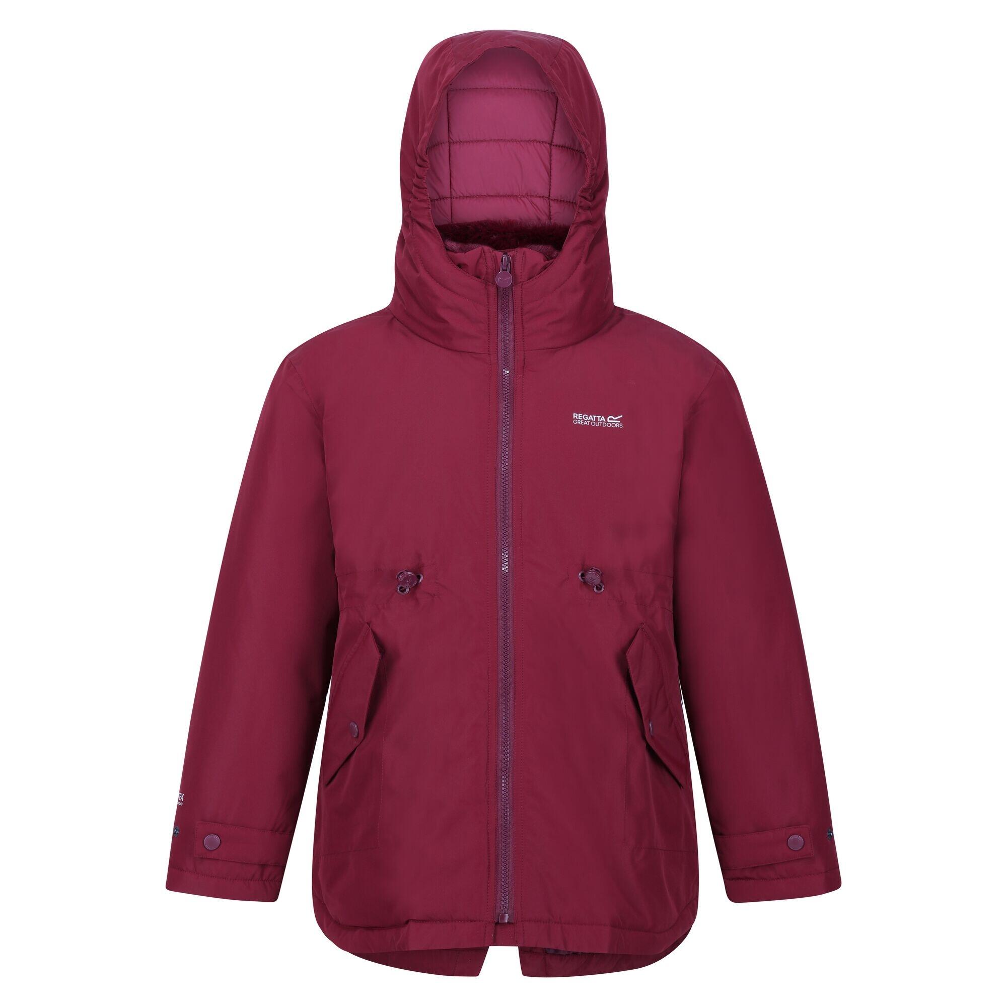 Childrens/Kids Violane Waterproof Ski Jacket (Burgundy) 1/5