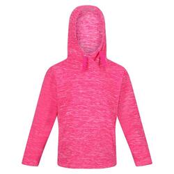 Meisjes Kalina Marl Fleece Hoodie (Fusion Roze)