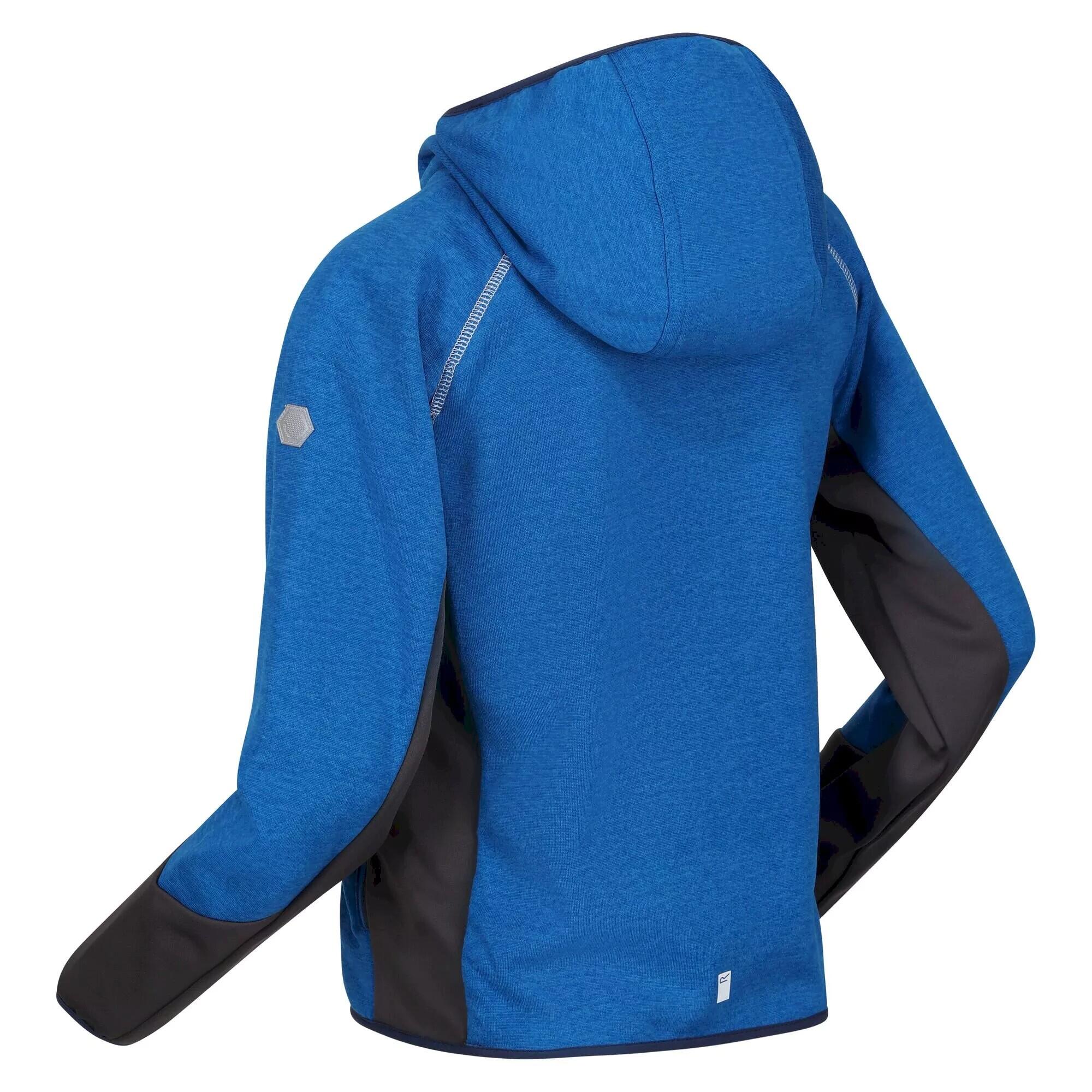 Childrens/Kids Prenton Lightweight Fleece Jacket (Sky Diver Blue/Admiral Blue) 4/5