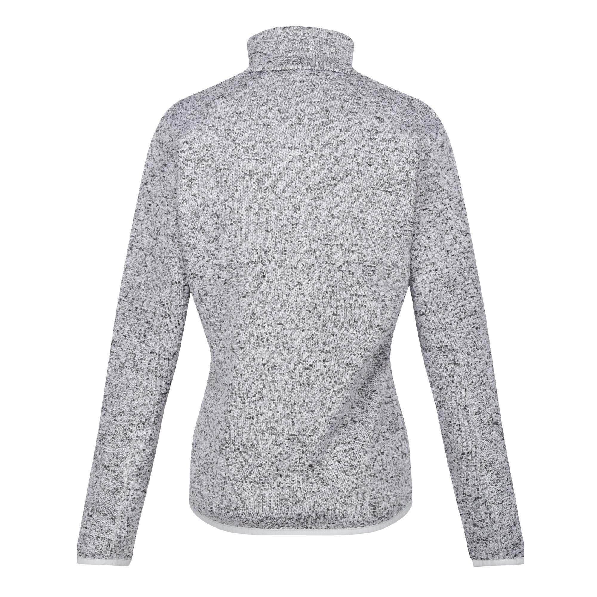 Womens/Ladies Newhill Marl Full Zip Fleece Jacket (Cyberspace) 2/5