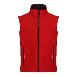 Veste Sans Manches Enfant (Rouge Classique / Noir)