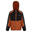 Veste à capuche DISSOLVER Enfant (Orange vif / Noir / Gris foncé)