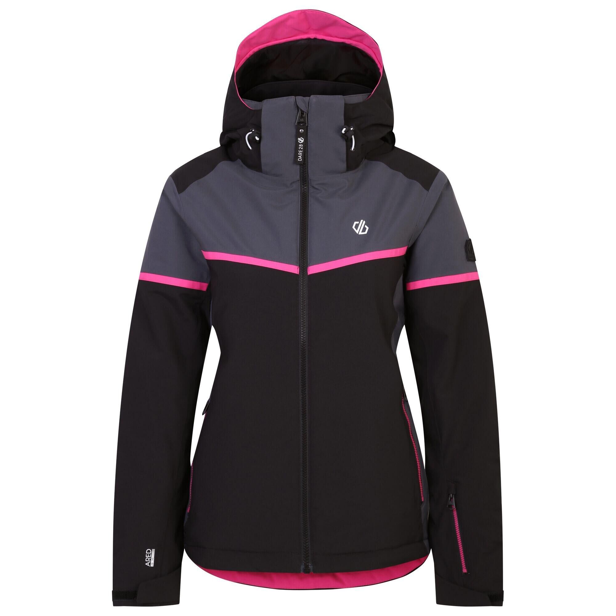 DARE 2B Womens/Ladies Carving Ski Jacket (Black/Ebony)