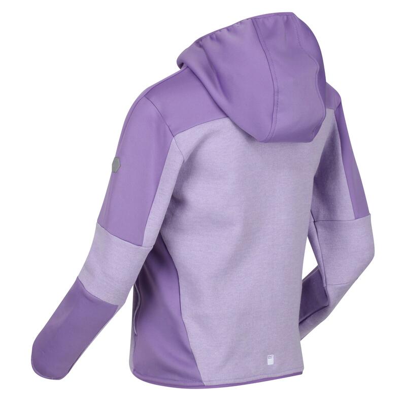 Veste polaire DISSOLVER Enfant (Lilas pastel / Améthyste clair)