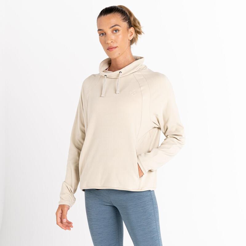 Sweat FLEUR EAST GLIDE Femme (Blanc cassé)