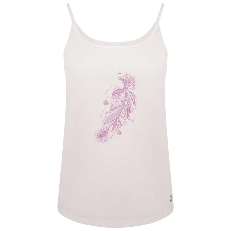 Camiseta sin Mangas Free Climb II Pluma para Mujer Blanco