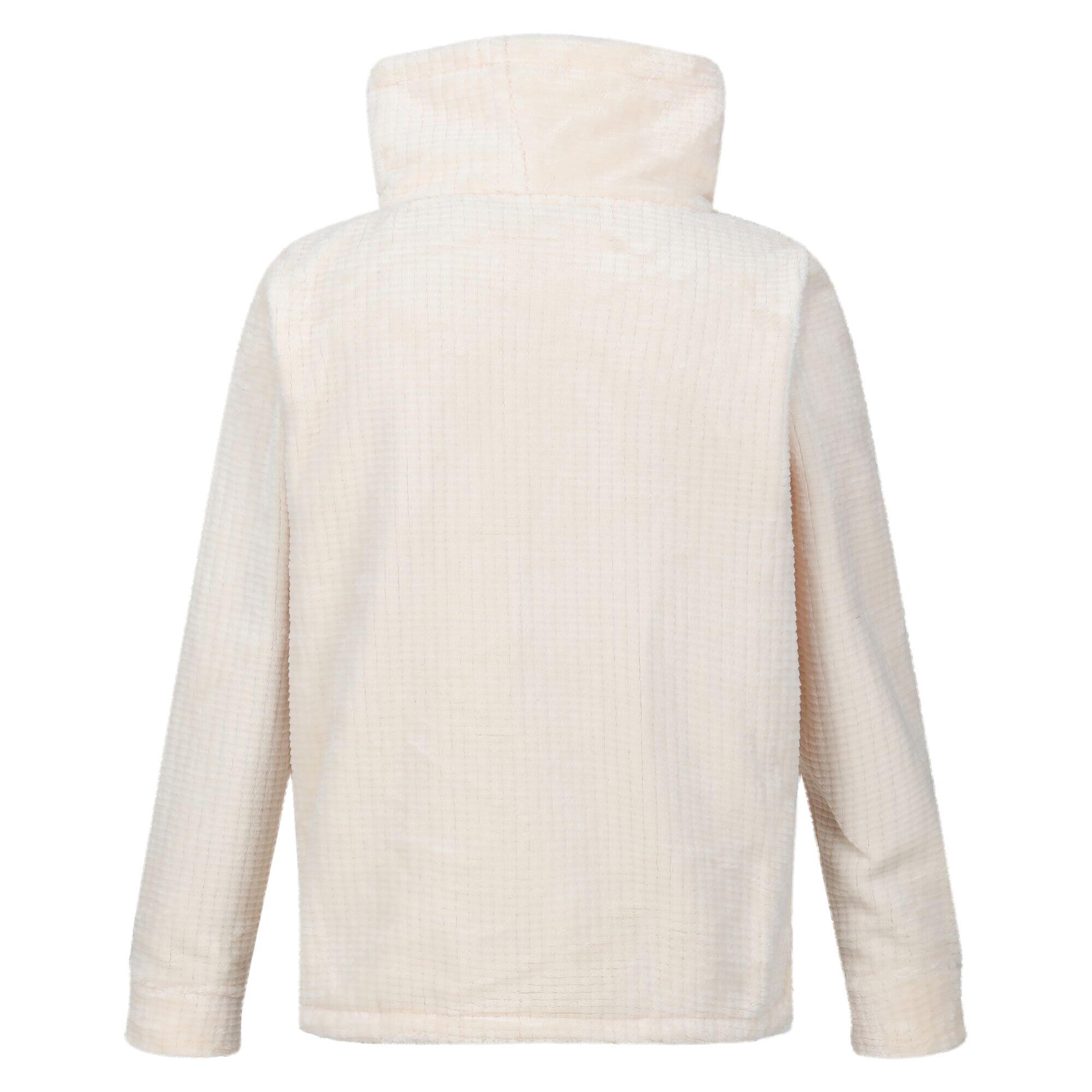 Womens/Ladies Bardou Fluffy Jumper (Light Vanilla) 2/5