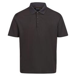 Heren Pro vochtafvoerend poloshirt (Afdichting Grijs)