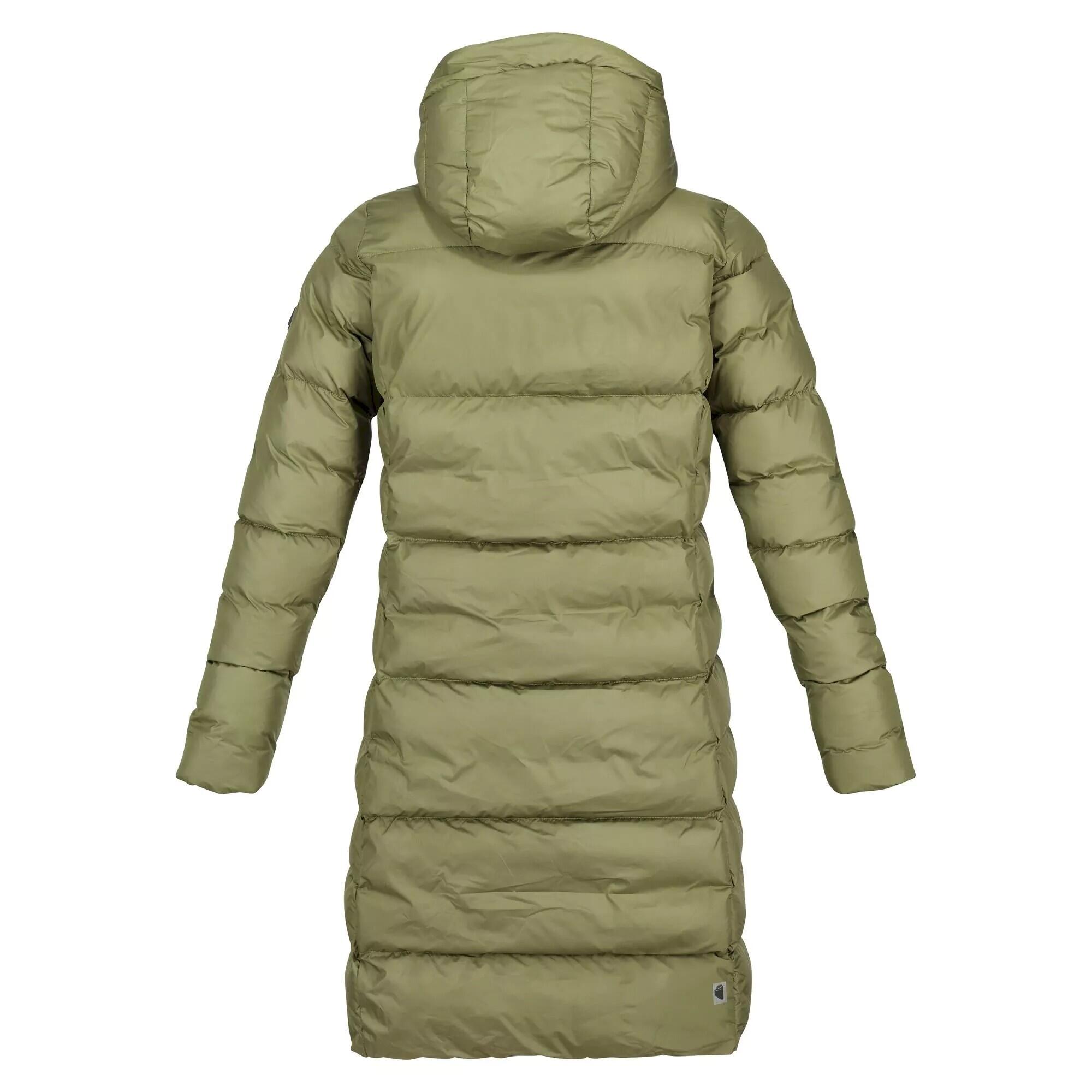 Womens/Ladies Pandia II Hooded Jacket (Capulet) 2/5