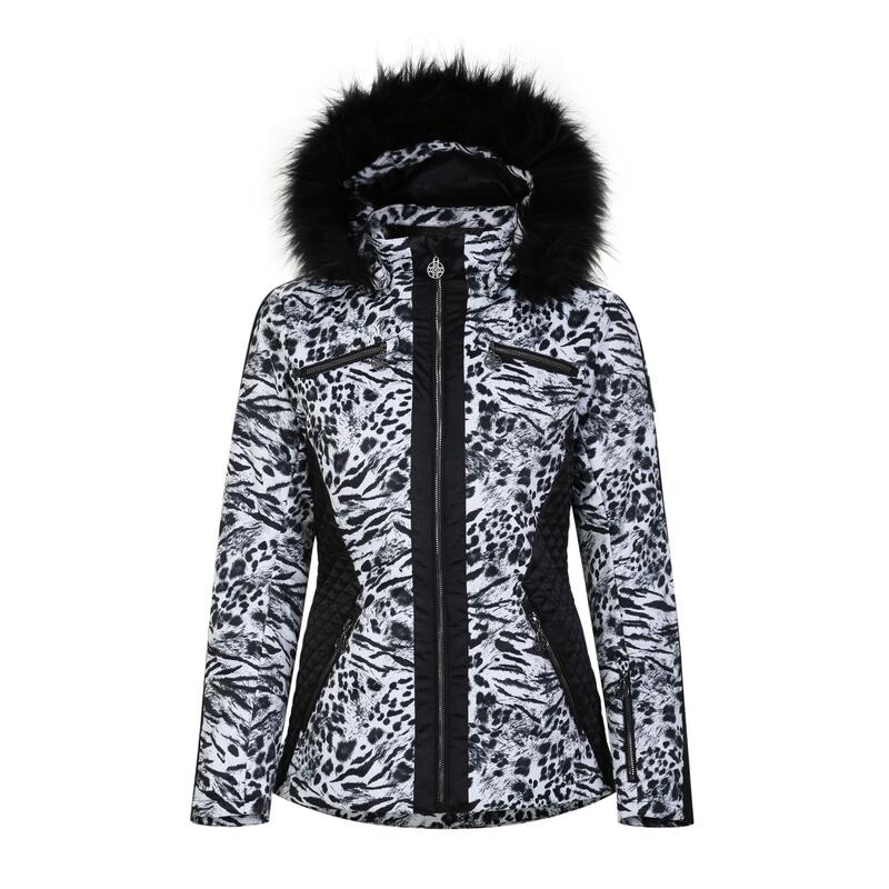 Blouson de ski JULIEN MACDONALD MASTERY Femme (Blanc / Noir)