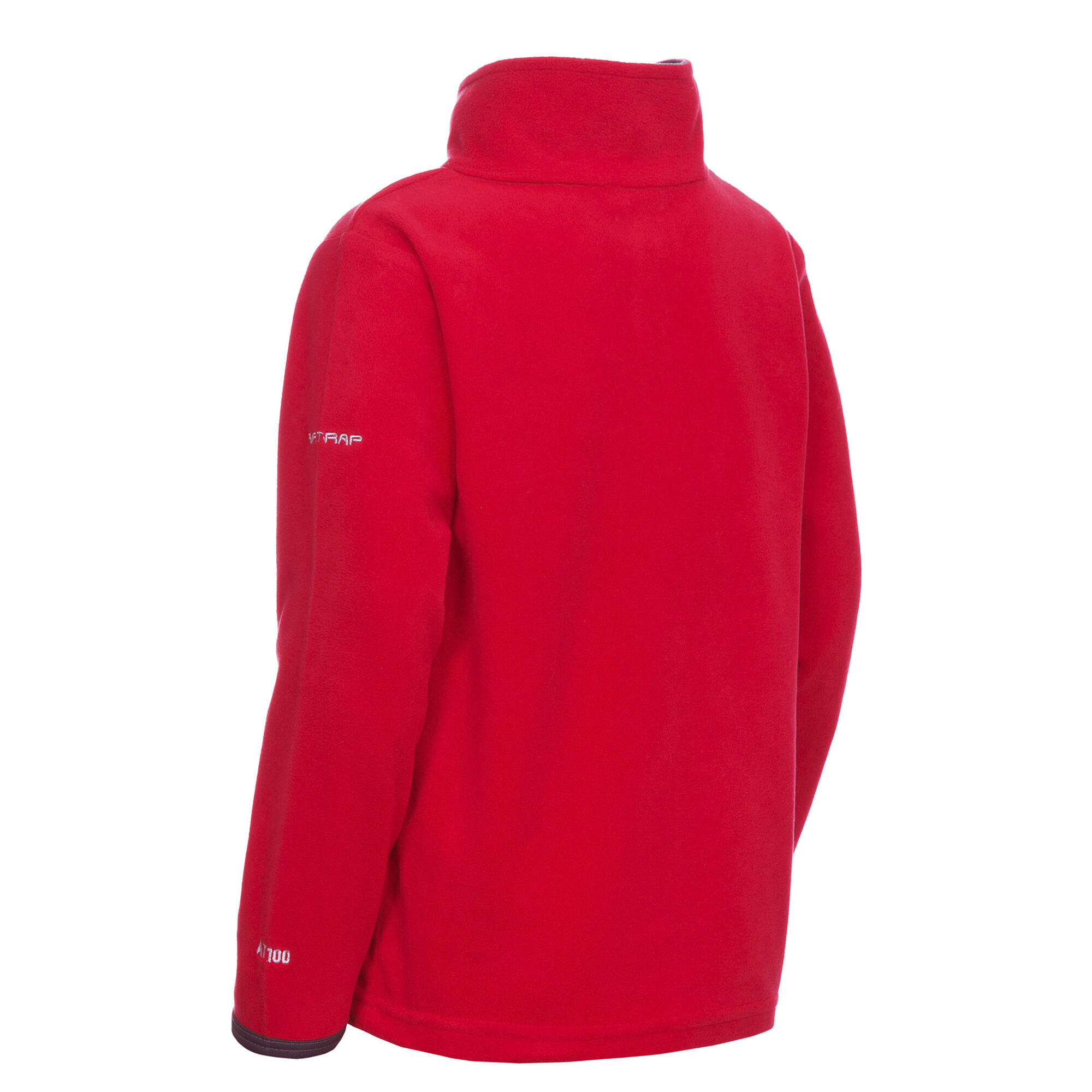 Maglia In Pile Con Cerniera Bambino Trespass Etto Rosso 2/5