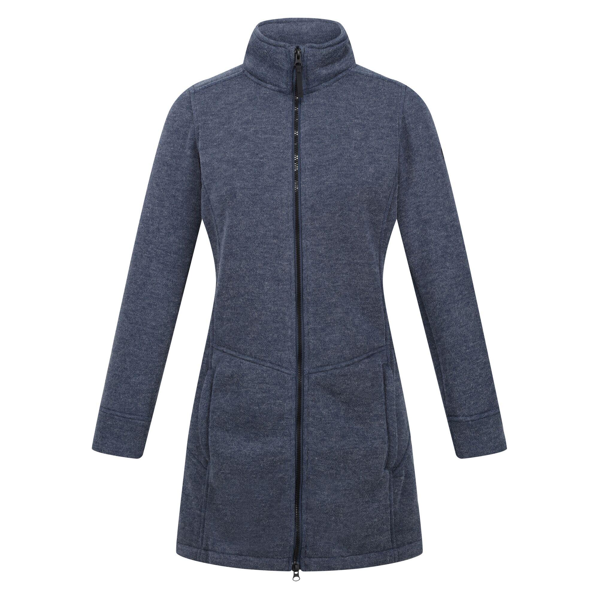 ANDERBY Giacca in pile da donna (blu ammiraglio)