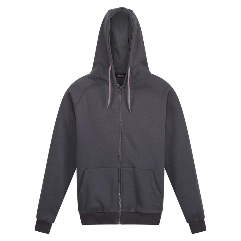 Heren Pro Full Zip Hoodie (Afdichting Grijs)