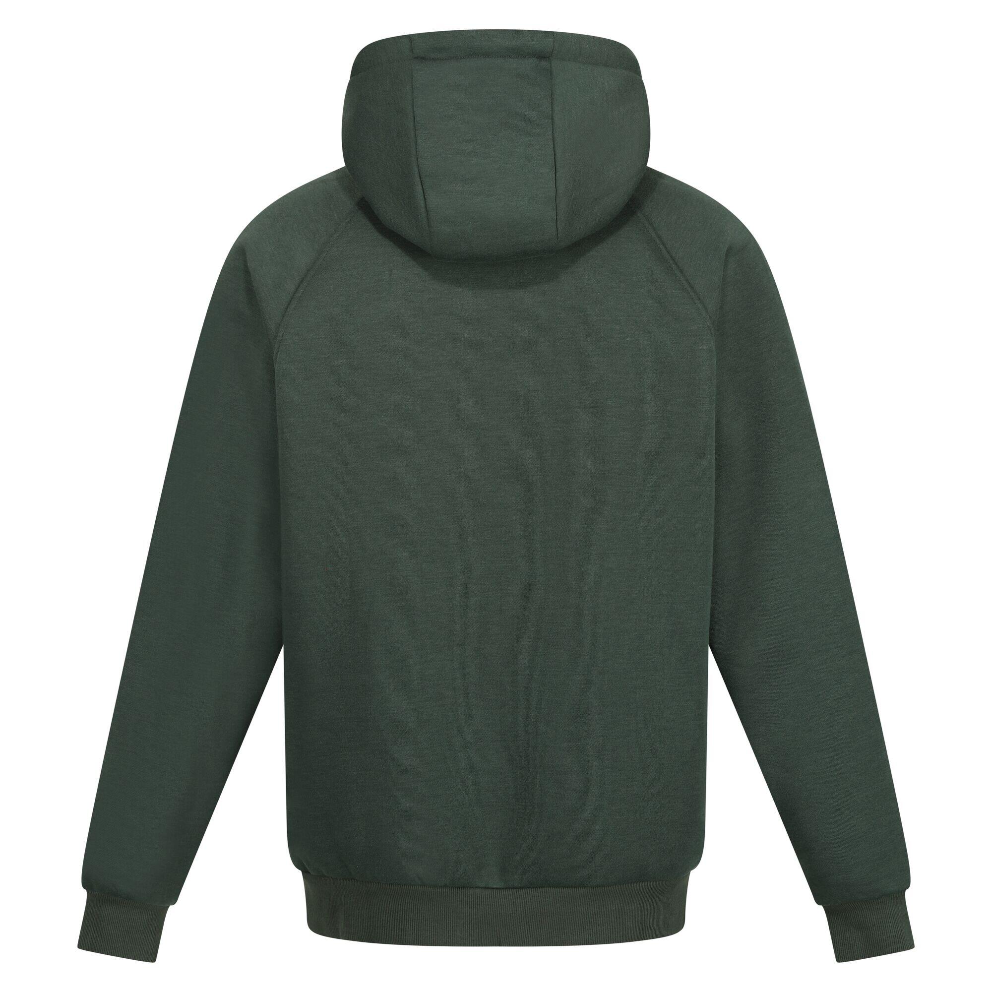 Mens Pro Overhead Hoodie (Dark Green) 2/5