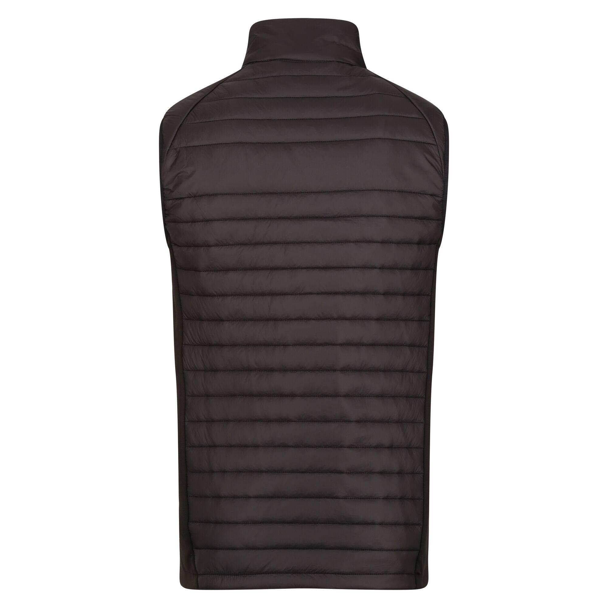 Chaleco Acolchado para Hombre Negro, Rojo Clásico 2/5