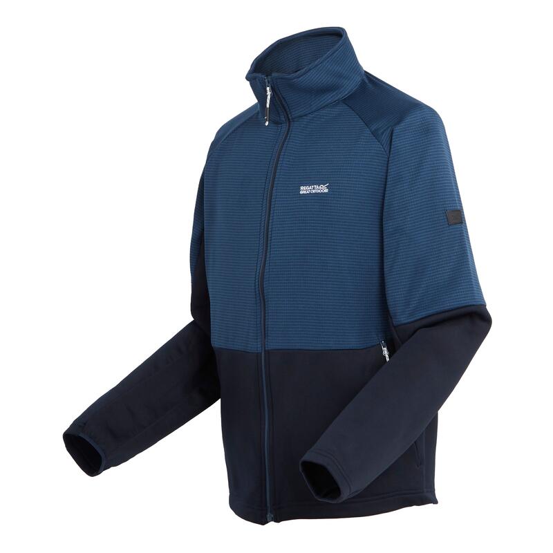 Veste polaire HIGHTON Homme (Bleu marine / Bleu amiral)