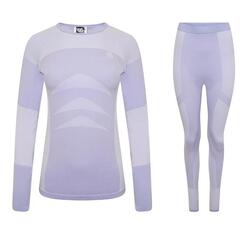 Dames In The Zone Performance Base Layer Set (Wild viooltje)
