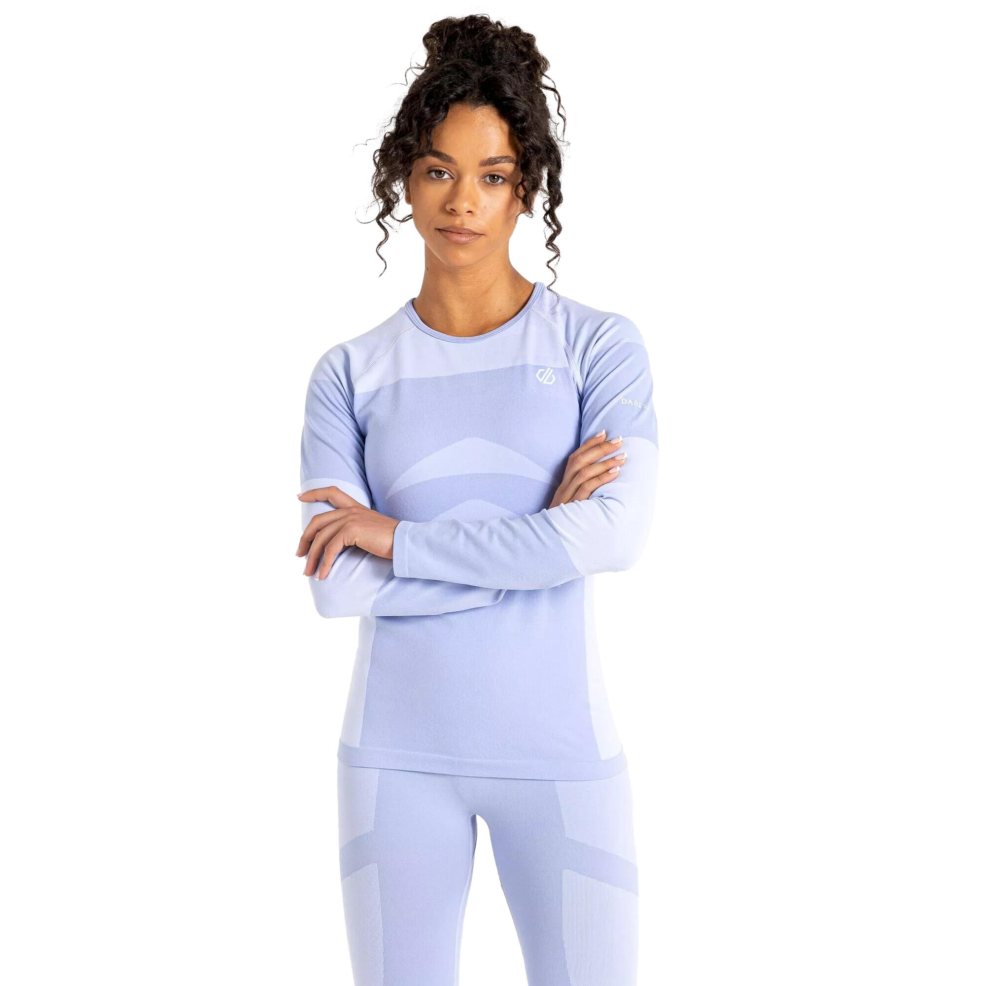 Womens/Ladies In The Zone Performance Base Layer Set (Wild Violet) 4/5