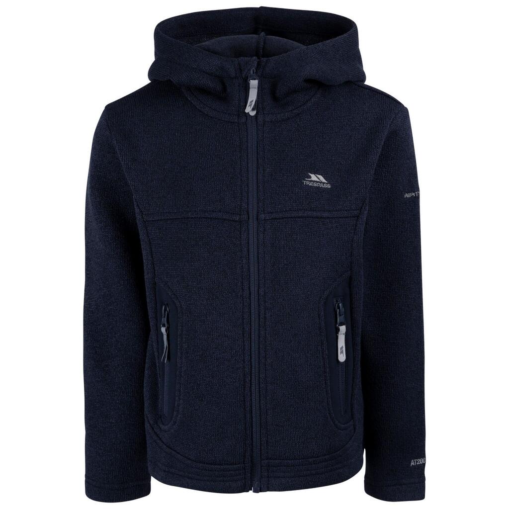 Childrens/Kids Donny Fleece Top (Navy)