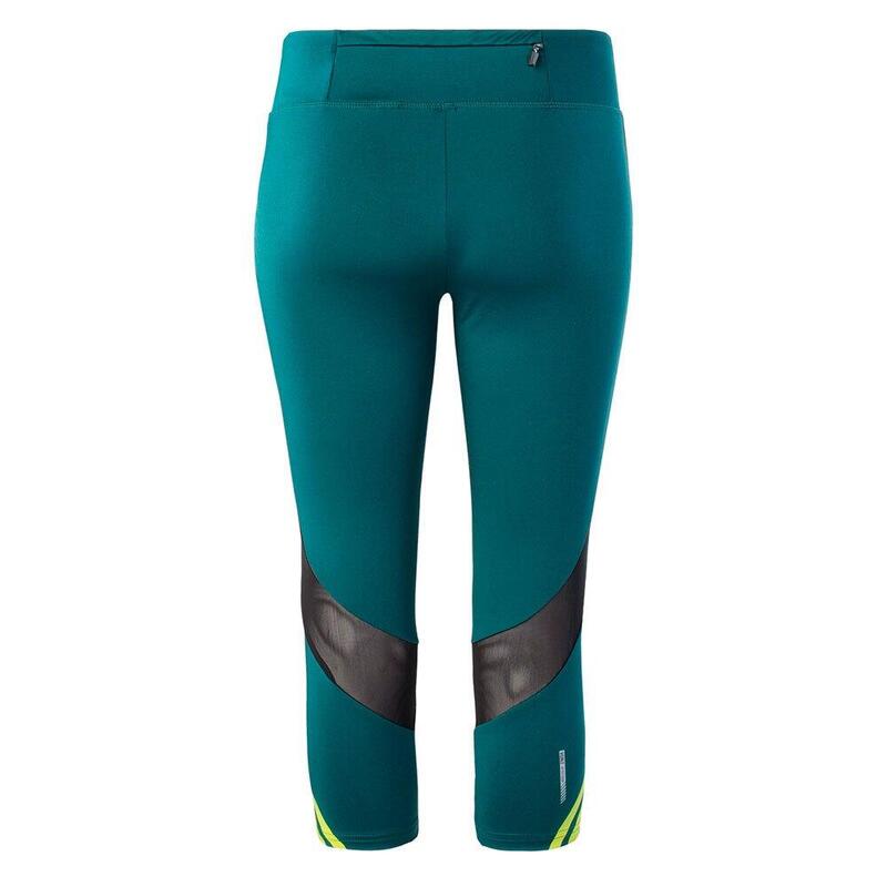 Legging ¾ LUNA Femme (Bleu sarcelle foncé / Vert clair)